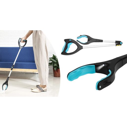 Kliešte na zbieranie odpadkov s magnetom a LED lampou