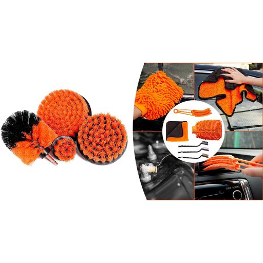 20-dielna súprava na čistenie a starostlivosť o vonkajšie a vnútorné povrchy vozidla