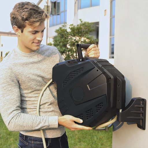 Záhradná hadicová súprava s navijakom, 30 metrov