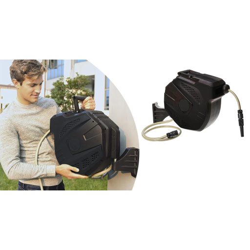 Záhradná hadicová súprava s navijakom, 30 metrov