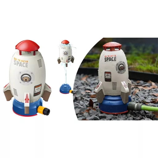 Vonkajšia hra s vodnými raketami