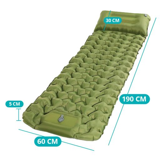 Turistický matrac - niekoľko typov