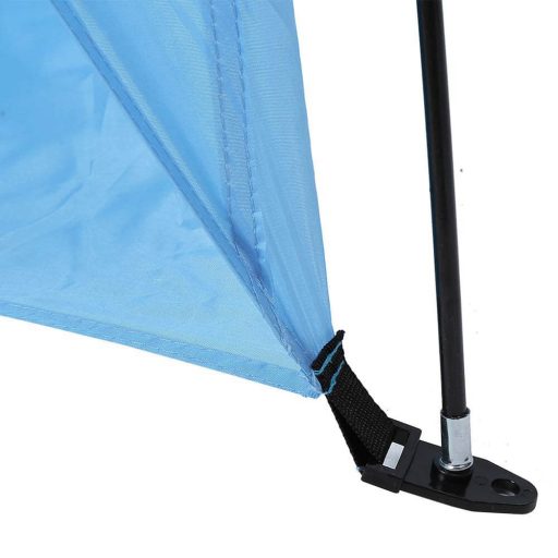  Polovičný stan 220*110*110 cm, modrý