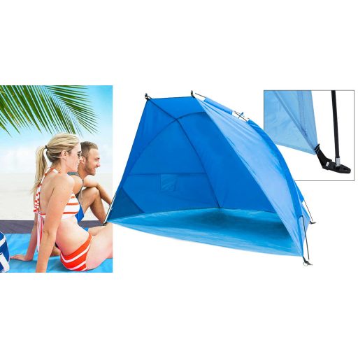  Polovičný stan 220*110*110 cm, modrý