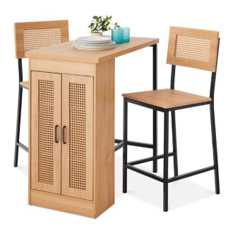    3-dielna vyvýšená jedálenská súprava s úložným priestorom