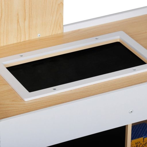  Drevený detský supermarket s doplnkami