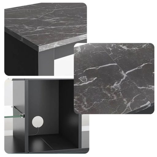 TV stojan s LED dekoratívnym osvetlením