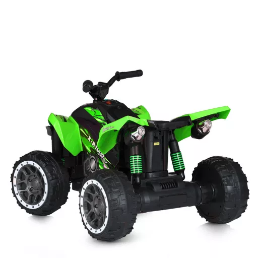 Elektrická štvorkolka pre deti, 12V, zelená