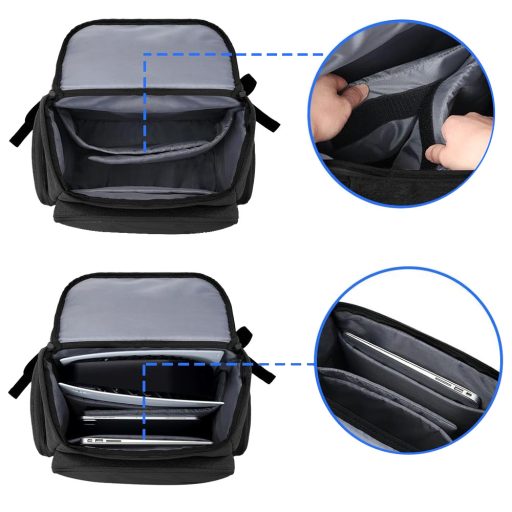 Batoh, čierny 43 x 25 x 42 cm