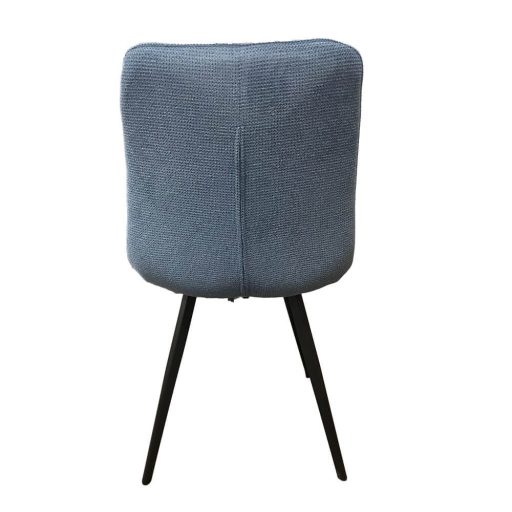  Jedálenská stolička Zoe, 2 kusy, oceľovo modrá