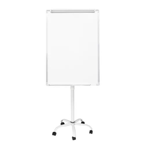 Magnetická flipchart tabuľa na kolieskach, dostupná v rôznych typoch a veľkostiach