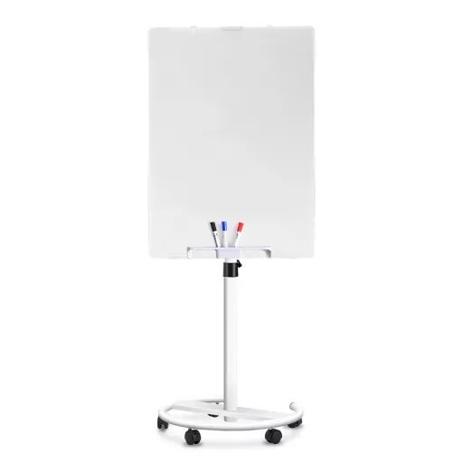 Magnetická flipchart tabuľa na kolieskach, dostupná v rôznych typoch a veľkostiach