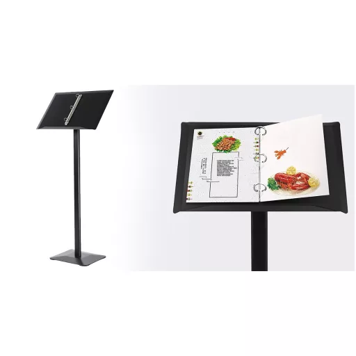 Stojan na menu s klipom