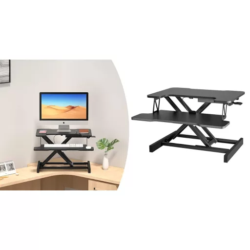 Sit/stand stolový nadstavec