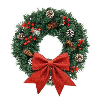 Vianočný veniec na dvere 60 cm