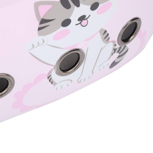 Malý zvierací batoh na nosenie, ružový s mačičkou