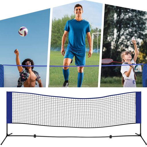 Nastaviteľná športová sieť pre viaceré hry