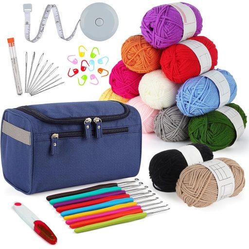 Háčkovacia sada v zavesnej taške