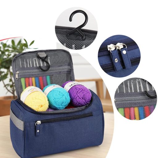 Háčkovacia sada v zavesnej taške