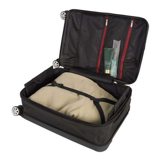 Skladací kufor, tmavošedý