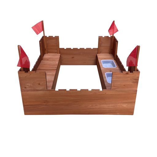 Pieskovisko v tvare hradu