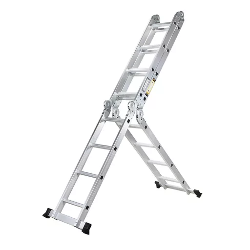 6-v-1 Skladací Hliníkový Rebrík