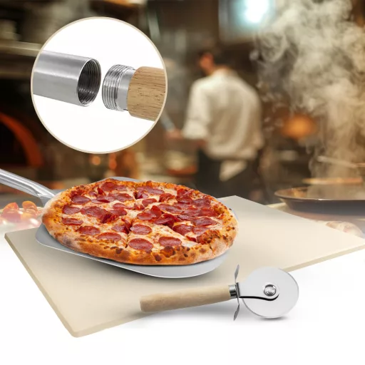 5-dielna súprava na pečenie pizze