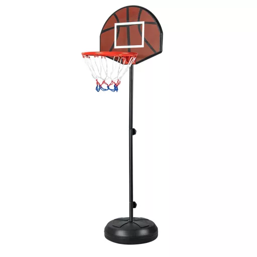 2-v-1 Basketbalový kôš s terčom