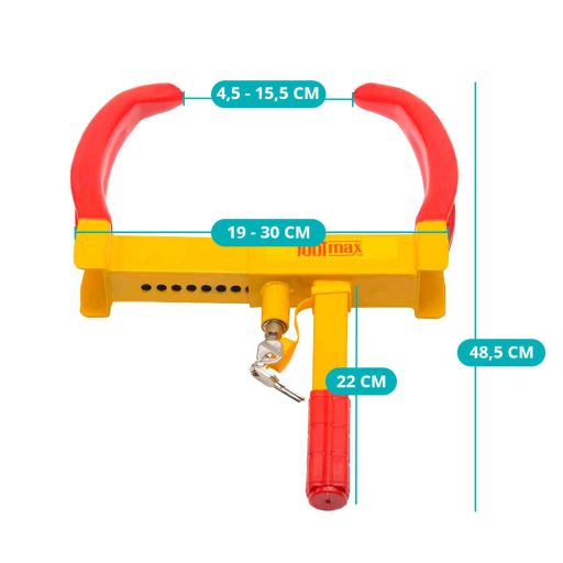 Zámok na kolesá proti krádeži