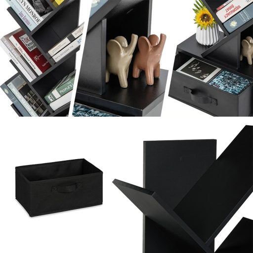 10-podlažná knižnica, čierna