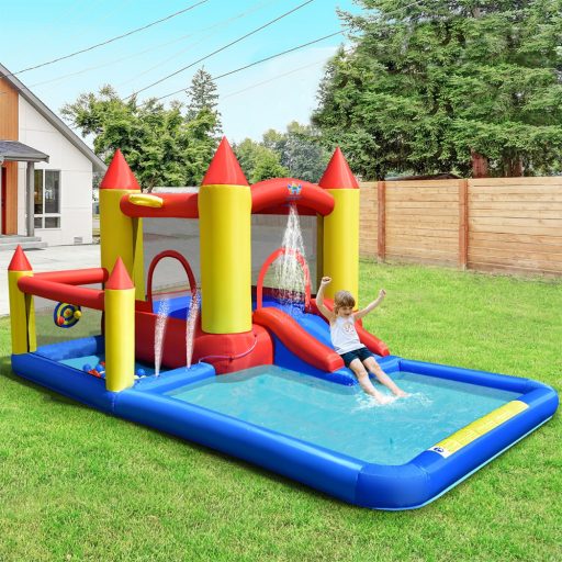 Hradová Tvarovaná Nafukovacia Vodná Zábava