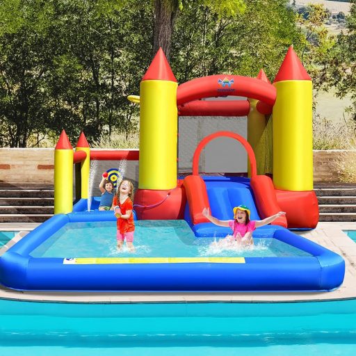 Hradová Tvarovaná Nafukovacia Vodná Zábava