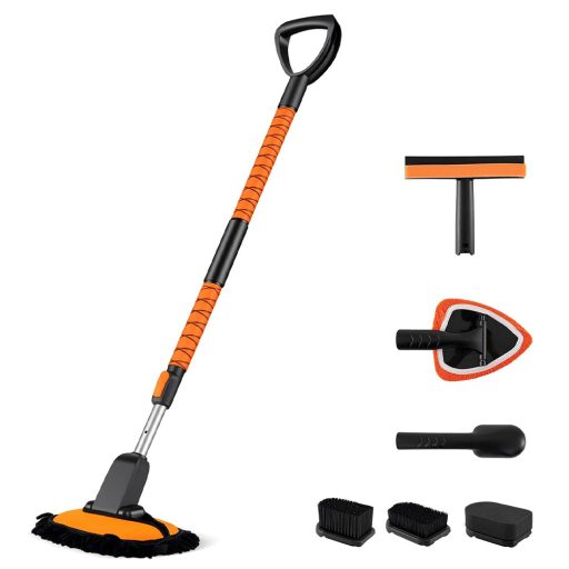 Súprava teleskopických kief na čistenie auta