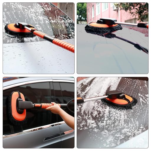 Súprava teleskopických kief na čistenie auta