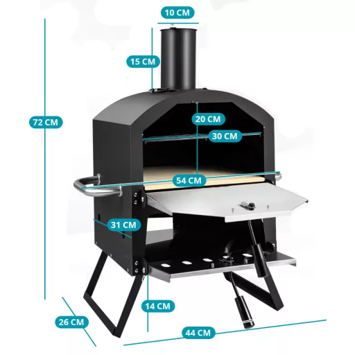 Záhradná pizza pec s príslušenstvom