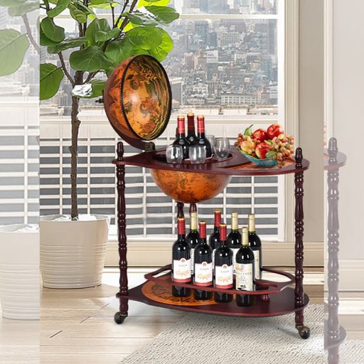 Guľový stojan na víno