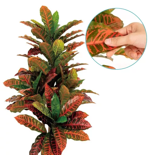 Kroton umelá rastlina 100 cm