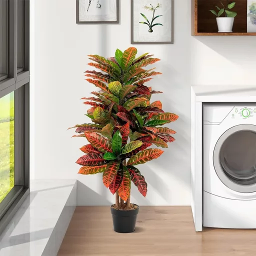 Kroton umelá rastlina 100 cm