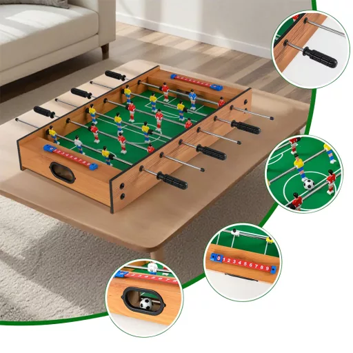 2-v-1 Stolný Futbal a Hokej na Lede