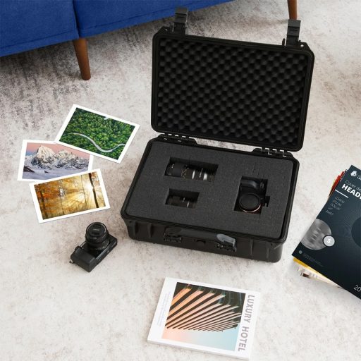 Vodotesný kufor s rezateľnou penou