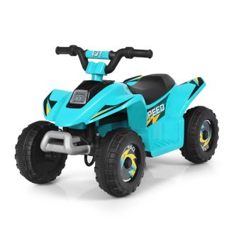 Detská elektrická štvorkolka 6V, modrá