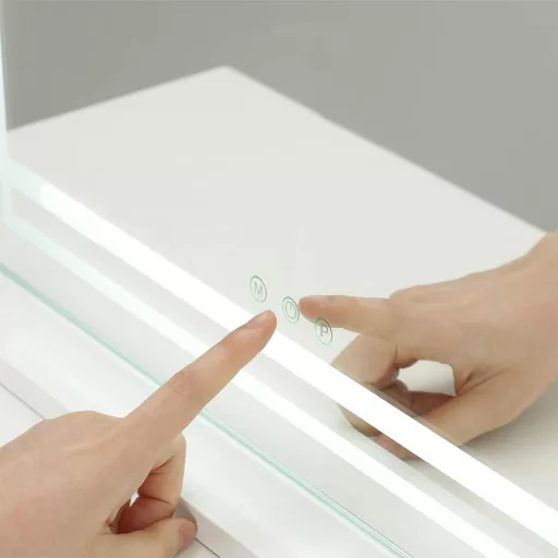 LED kozmetické zrkadlo 58 x 12 x 48 cm
