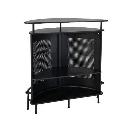 Polkruhový barový pult