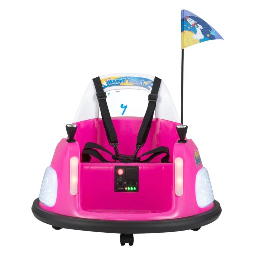 Detský dodžem 12V, ružový