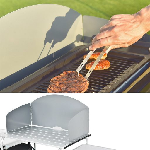 Skladacia kempingová kuchyňa so systémom úložiska