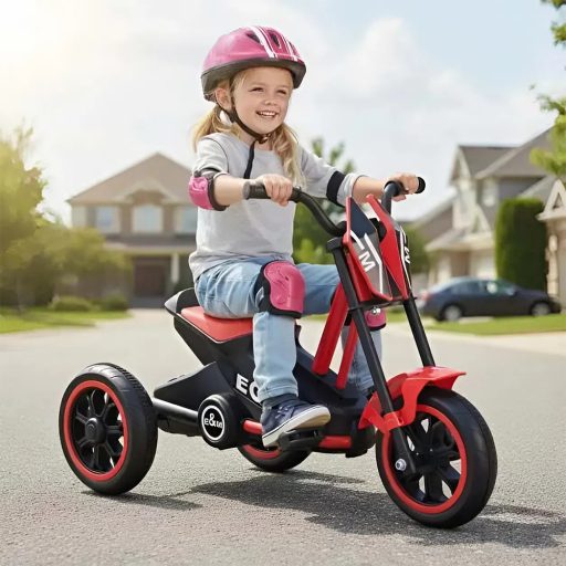 Detská trojkolka červená