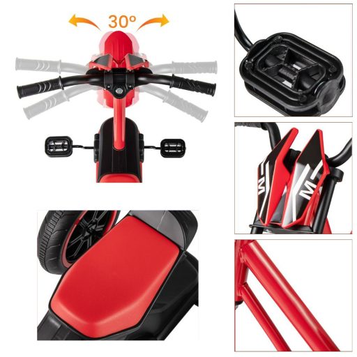 Detská trojkolka červená