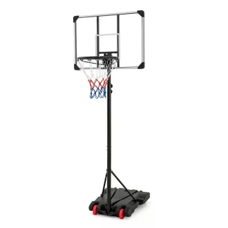 Nastaviteľný basketbalový kôš, priehľadný