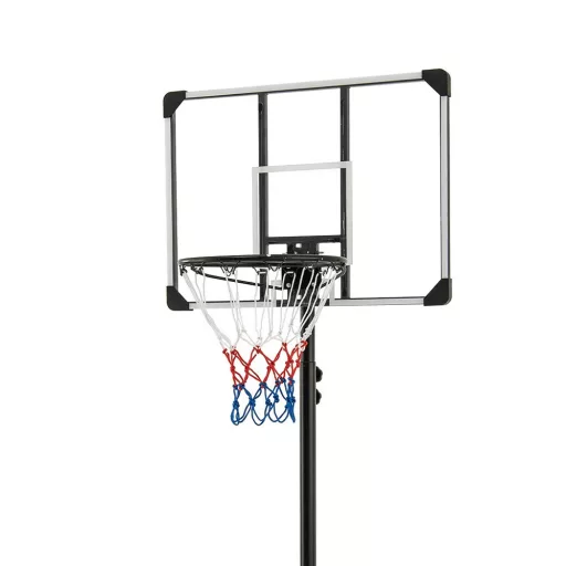 Nastaviteľný basketbalový kôš, priehľadný