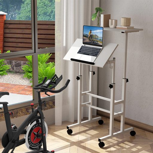 Mobilný stôl s kolieskami